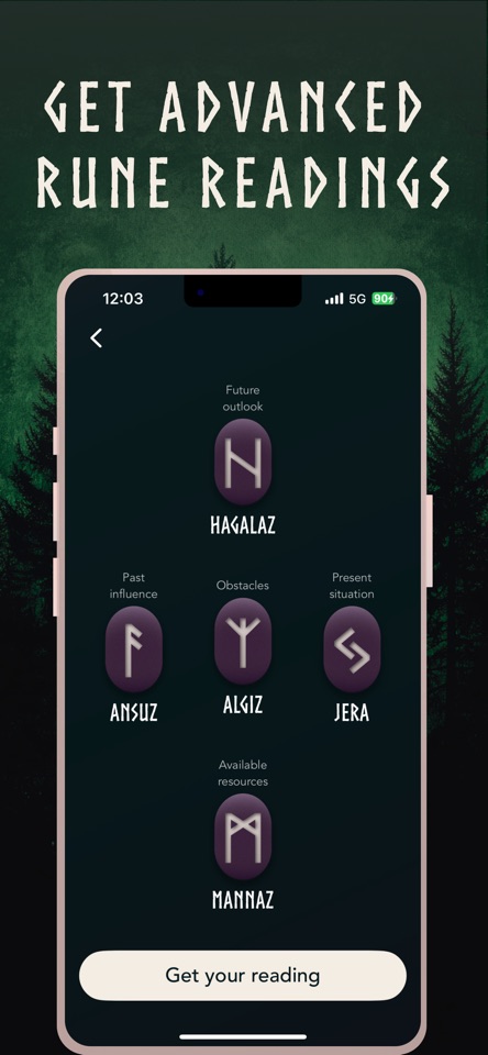 Advanced rune readings